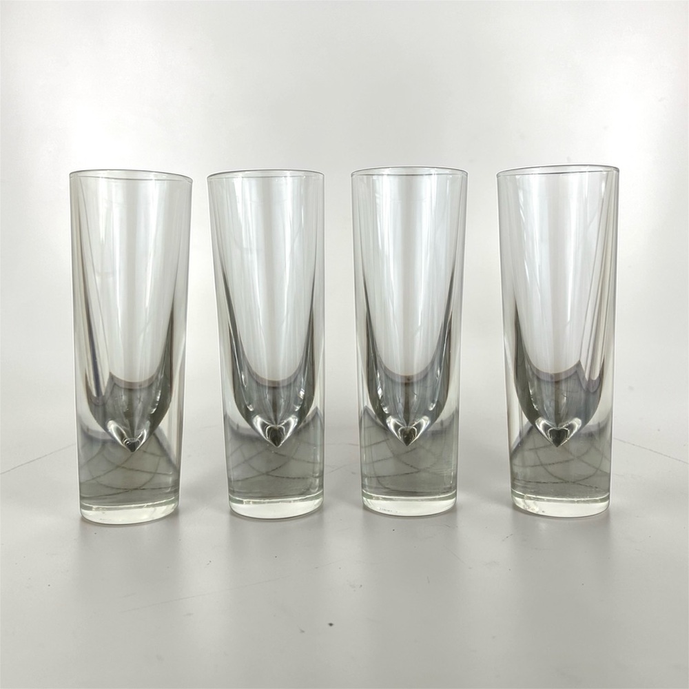 Vintage Carlo Moretti “Bullet” Italian Brunch Glasses - Set of 4